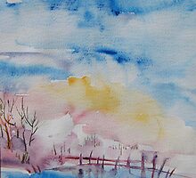 blue winter by ginatin2000