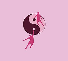 Basketball Yin and Yang by Grobie