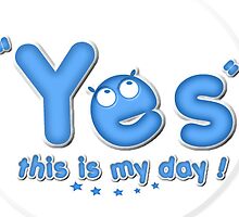 Yesthisismyday Blue Logo by Beo Lo