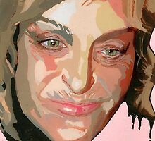 My identity hangs on my association with your collective threads. (Farrah Fawcett) by Ken Wentworth