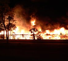 Carport Ablaze by kevint