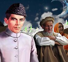 Mohammed Al Jinnah's legacy 1000s of Years into the future by Kenny Irwin