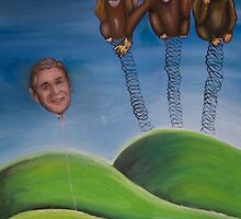 Mr Bush and the wise monkeys by catherine galfetti