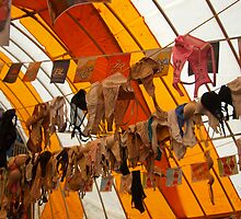 Hang Um High Ladies- how to decorate your ceiling by JETEdwards