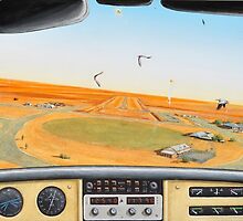 Crowded Airspace, Birdsville by John Murray