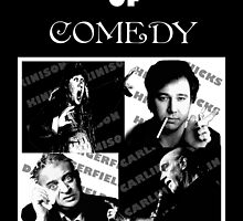 Four Horsemen of Comedy by AllMadDesigns