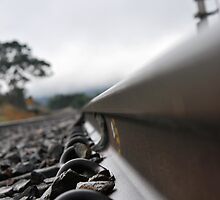 Wrong side of the tracks by Steve Woodman