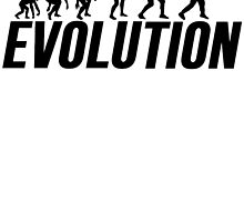 Baseball Evolution Baseball Player by mralan