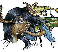 black queen by MrKlevra