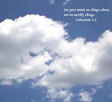Set Your Mind On Things Above by Marie Sharp