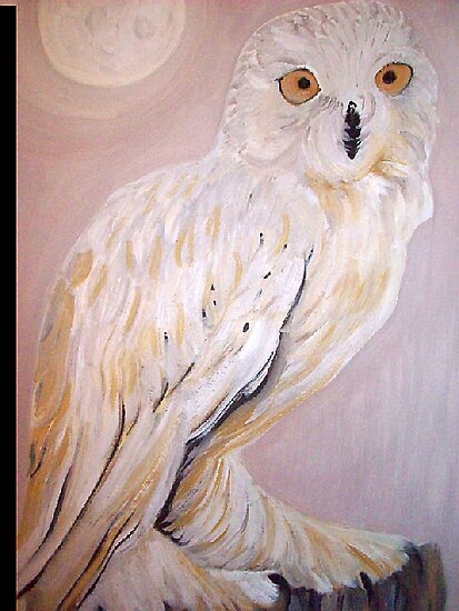owl oil paintings