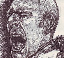 Sketch for large drawing by DreddArt