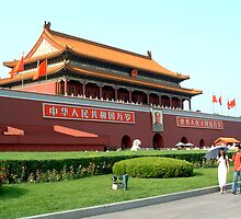 Tiananmen Gate by ozecard