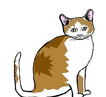 brown kitty by EllieBarrett