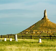 Chimney Rock National Monument, Nebraska by LarryGambon