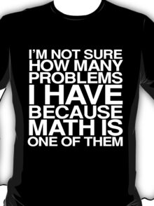 funny maths t shirts