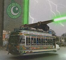 Our Top Secret Bedford Bus Mounted Directed Energy Torpedo Cannon by Kenny Irwin