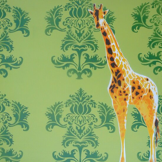 giraffe green