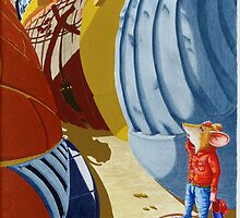 Lost (Water-colour on cold-press illust Board) by Rory Stapleton