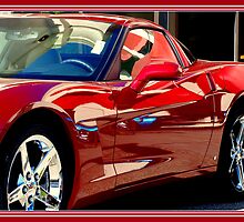 CHERRY RED CORVETTE...........OH YEAH! by davesdigis