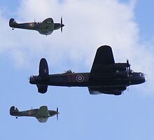 Battle of Britain Memorial flight 2 by Martin Egner