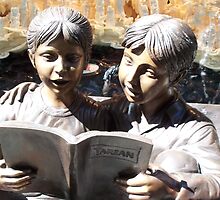 The pleasure of reading by daffodil