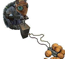 Urban Squirrel upgrade Poster version by Malkman