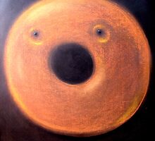 Open Faced Bagel by John Sunderland