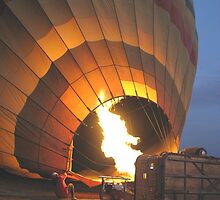 Inflation of balloon by Mel1973