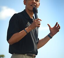 Barack Obama makes a point by Greg Kolio Taylor