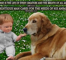 (✿◠‿◠) IN HIS HANDS.THE LOVE OF A DOG.. WITH (BIBLICAL SCRIPTURE) (✿◠‿◠) by ✿✿ Bonita ✿✿ ђєℓℓσ
