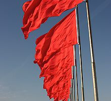 china flags by jean-jacques bernard