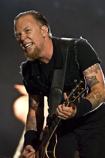 Metallica James Hetfield by Ruth Medjber