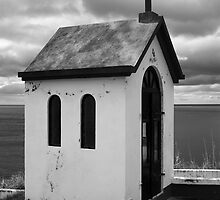 Chapel by the sea by Gaspar Avila