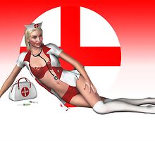 Nurse Hot Pants... by Arthur Carley