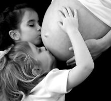 Kissing Mommy's Belly by Ann Rodriquez