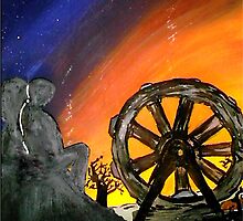 The sky had come crashing down. by Nicole Pallante