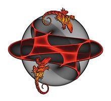 Fractal Gecko by fuxart