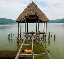 Laguna Azul, Tarapoto, Peru by juan jose Gabaldon
