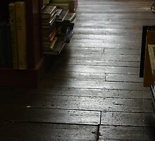 The Old Wood Floor In The Old Book Store (color) by John Ayo