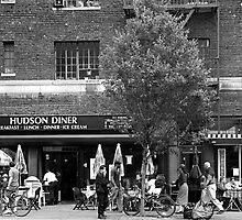 Hudson Street, Greenwich Village, NYC by RonnieGinnever