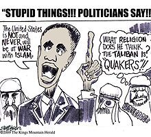 Stupid Things, Politicians Say! by Seth Weaver
