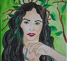The Goddess of the Forest by Rowan Lewgalon