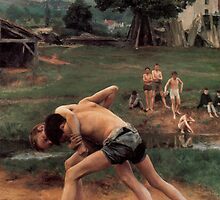 La Lutte by Emile Friant, 1889 by troycap