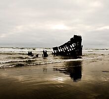 Wreck of the Peter Iredale by Jenny Ryan