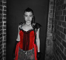 Lady in Doorway by MichaelCouacaud
