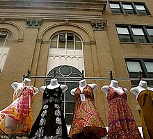 Hanging out in front of Our Lady of Pompey, Greenwich, Village, NYC by RonnieGinnever