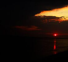 Sandy Hook Sunset by butterflyashes