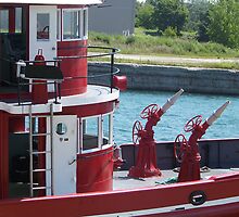 Fire Boat by deb cole
