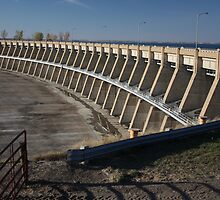 Garrison Dam Spill Way by Gary Horner